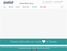 Tablet Screenshot of biostep.es